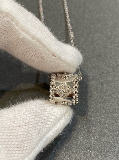 [Marin-Jewelry]PERLEE PEDANT SIVLER DIAMOND NECKLACE