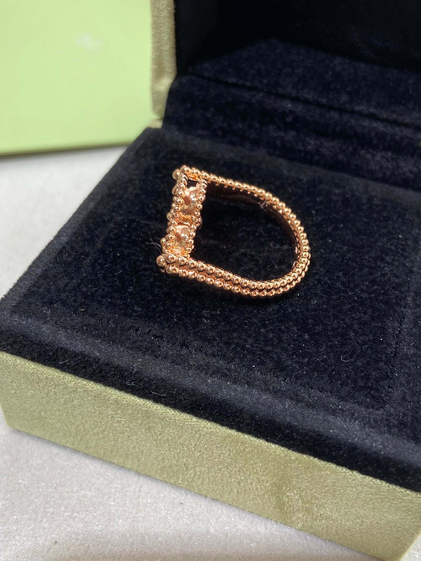 [Marin-Jewelry]CLOVER RIVERSIBLE Marin-Jewelry GOLD RING
