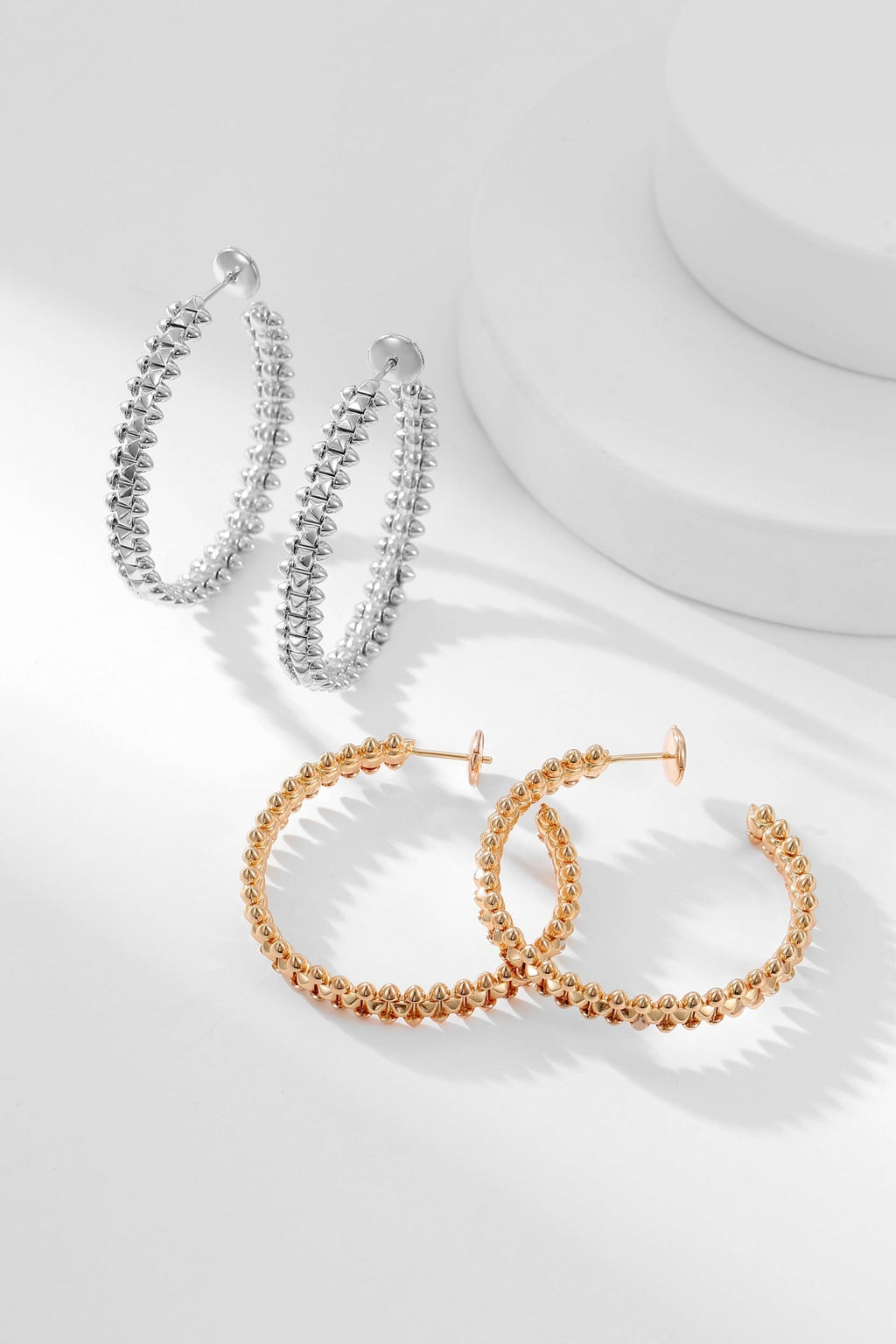 [Marin]CLASH HOOP EARRINGS