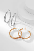 [Marin]CLASH HOOP EARRINGS