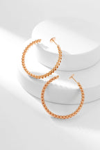 [Marin]CLASH HOOP EARRINGS