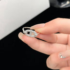 [Marin]RONDE SMALL SILVER DIAMOND RING
