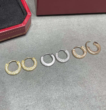 [Marin]LOVE DIAMOND EARRINGS