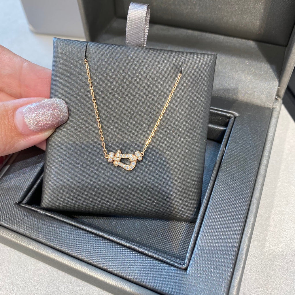 [Marin]FORCE 10 DIAMOND PINK GOLD NECKLACE MINI MODEL