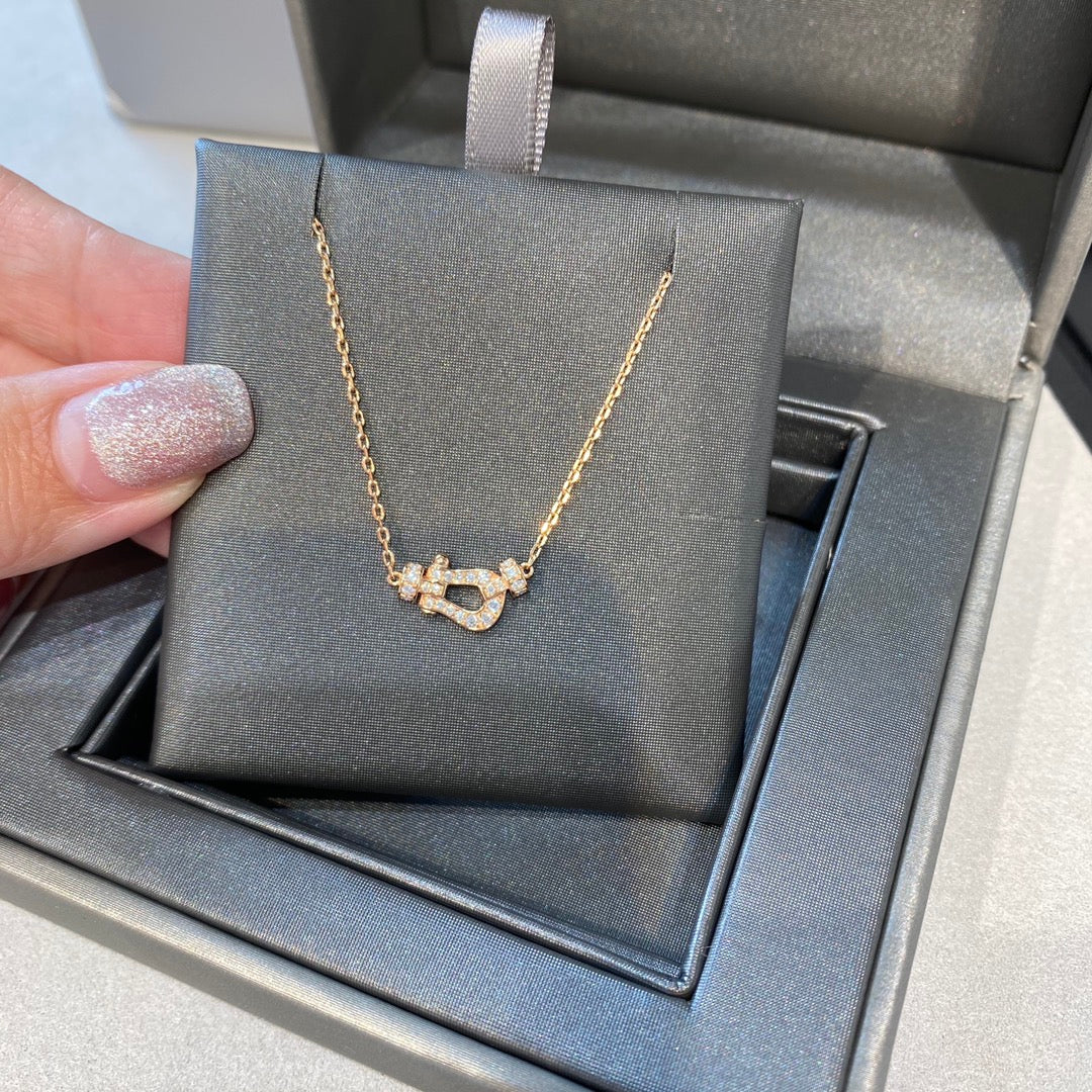 [Marin]FORCE 10 DIAMOND PINK GOLD NECKLACE MINI MODEL