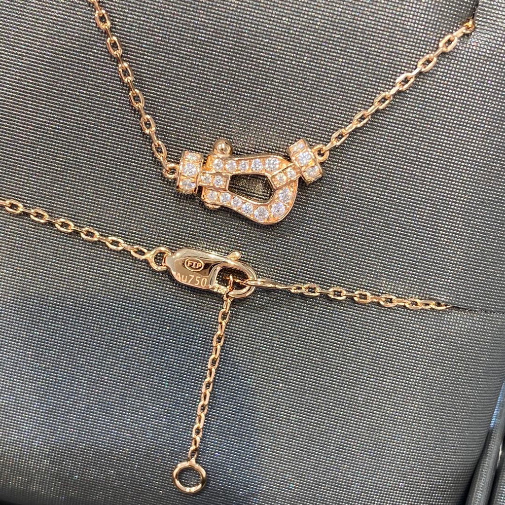 [Marin]FORCE 10 DIAMOND PINK GOLD NECKLACE MINI MODEL