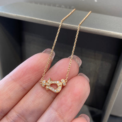 [Marin]FORCE 10 DIAMOND PINK GOLD NECKLACE MINI MODEL