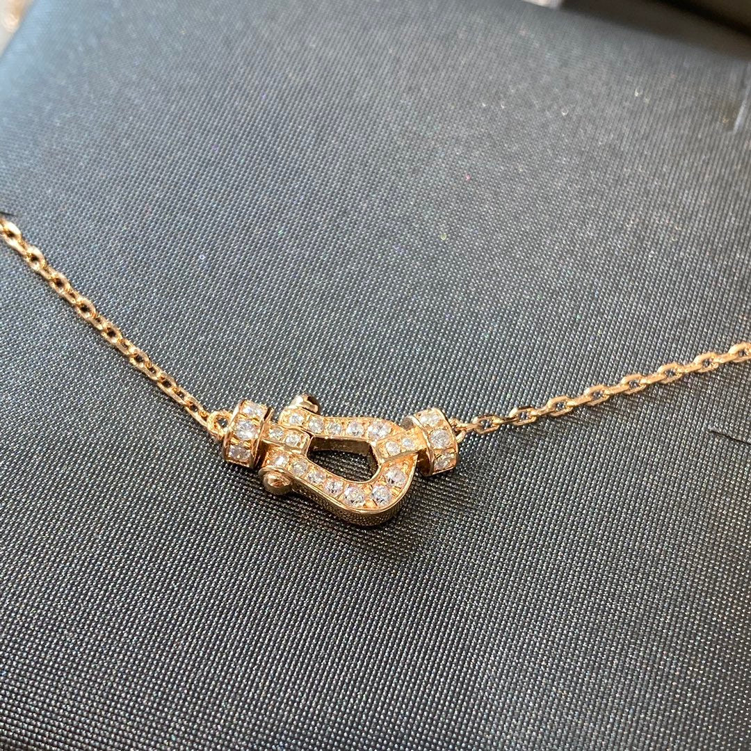 [Marin]FORCE 10 DIAMOND PINK GOLD NECKLACE MINI MODEL