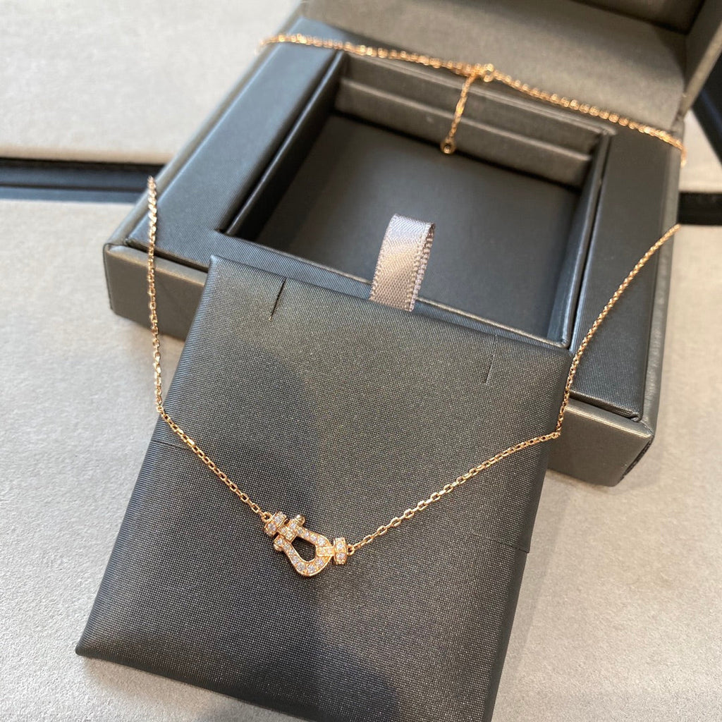 [Marin]FORCE 10 DIAMOND PINK GOLD NECKLACE MINI MODEL