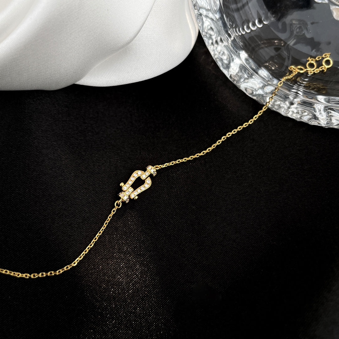 [Marin]FORCE 10 FULL DIAMOND BUCKLE CHAIN LINK MINI MODEL