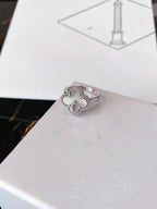 [Marin]CLOVER SILVER RING