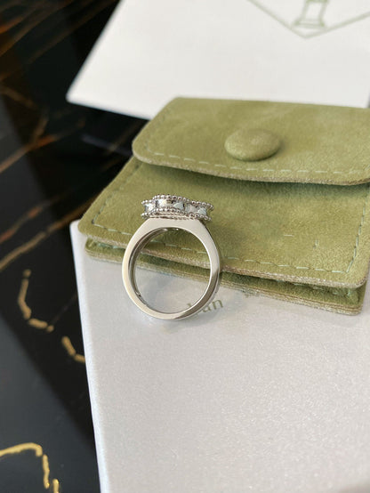 [Marin-Jewelry]CLOVER SILVER RING