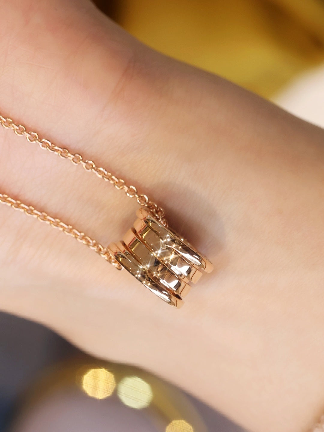 [Marin]ZERO 1 PINK GOLD NECKLACE