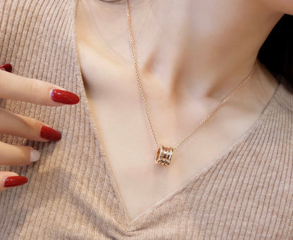 [Marin]ZERO 1 PINK GOLD NECKLACE