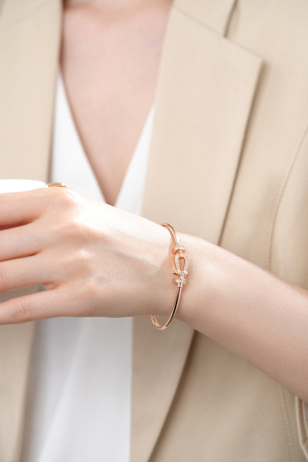 [Marin]BRACELET FORCE 10 MOYEN DIAMANT