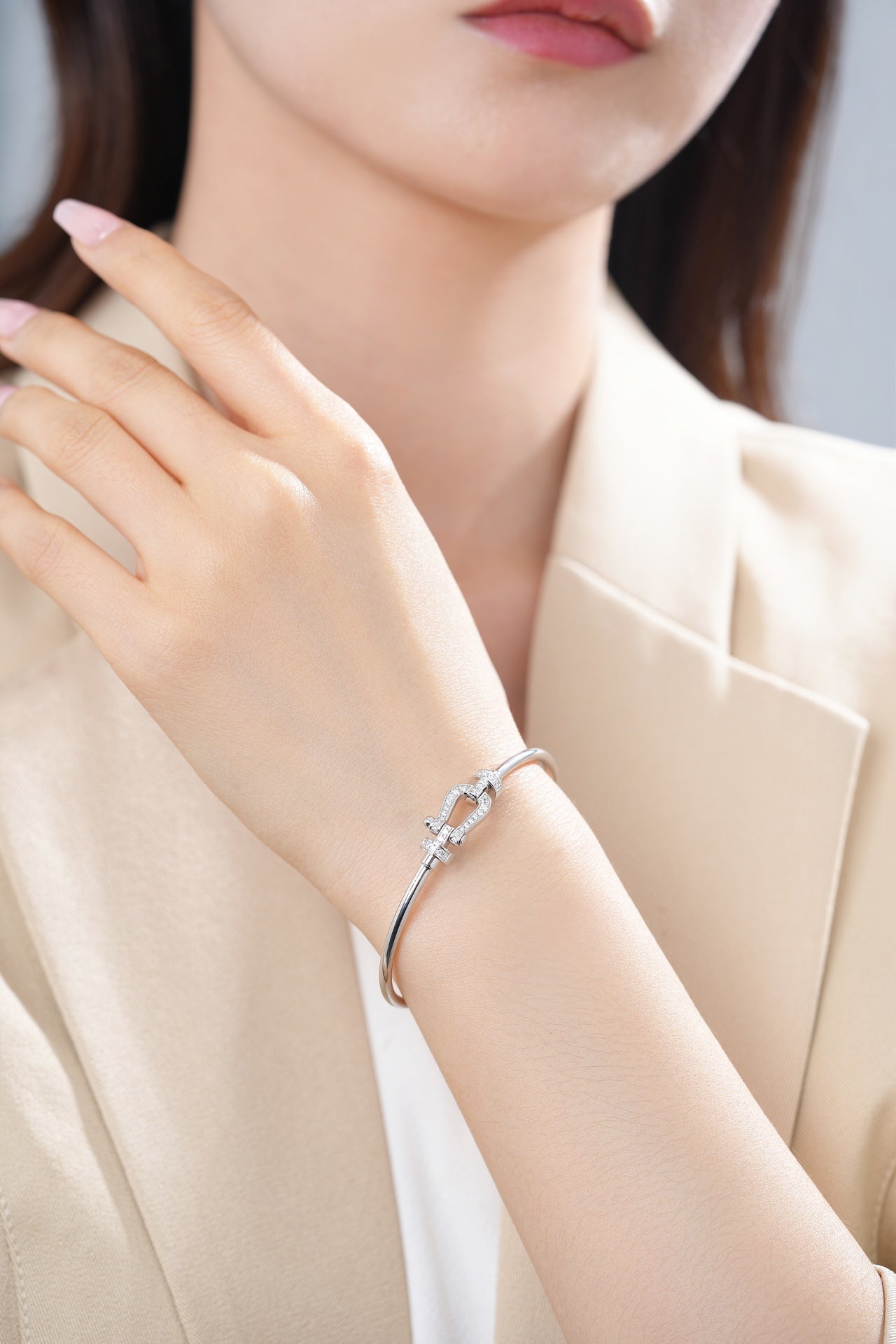 [Marin-Jewelry]FORCE 10 MOYEN DIAMOND BRACELET