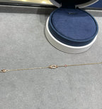 [Marin]BRACELET MAILLONS CHAÎNE DIAMANTS OR ROSE FORCE 10