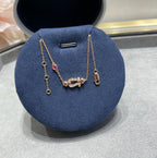 [Marin]BRACELET MAILLONS CHAÎNE DIAMANTS OR ROSE FORCE 10