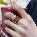 [Marin]BAGUE LARGE AMOUR 11MM