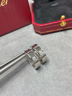 [Marin]LOVE 5.5MM 1 DIAMOND EARRINGS