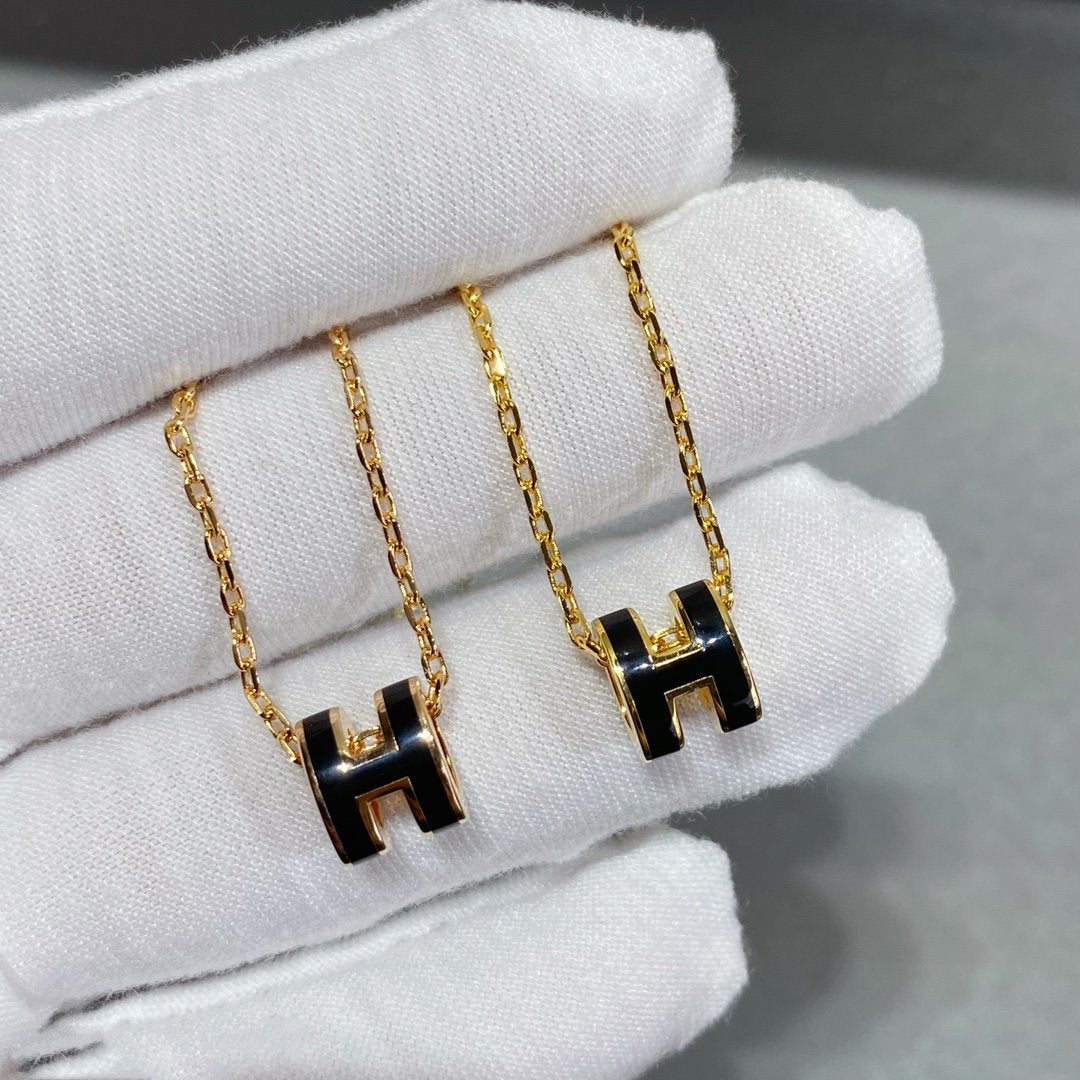 [Marin-Jewelry]MINI POP H NECKLACE