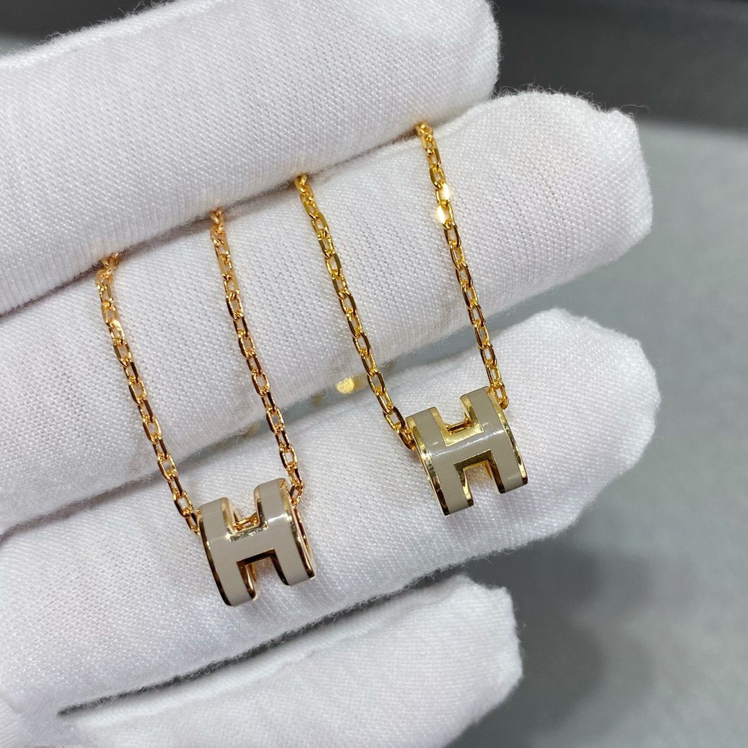 [Marin-Jewelry]MINI POP H NECKLACE