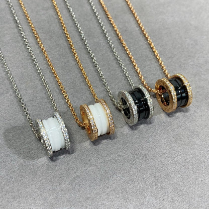 [Marin]ZERO 1 DIAMOND CERAMIC NECKLACE