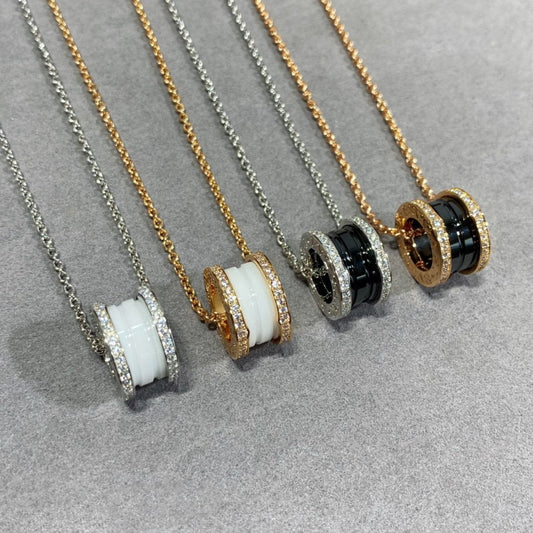 [Marin]ZERO 1 DIAMOND CERAMIC NECKLACE