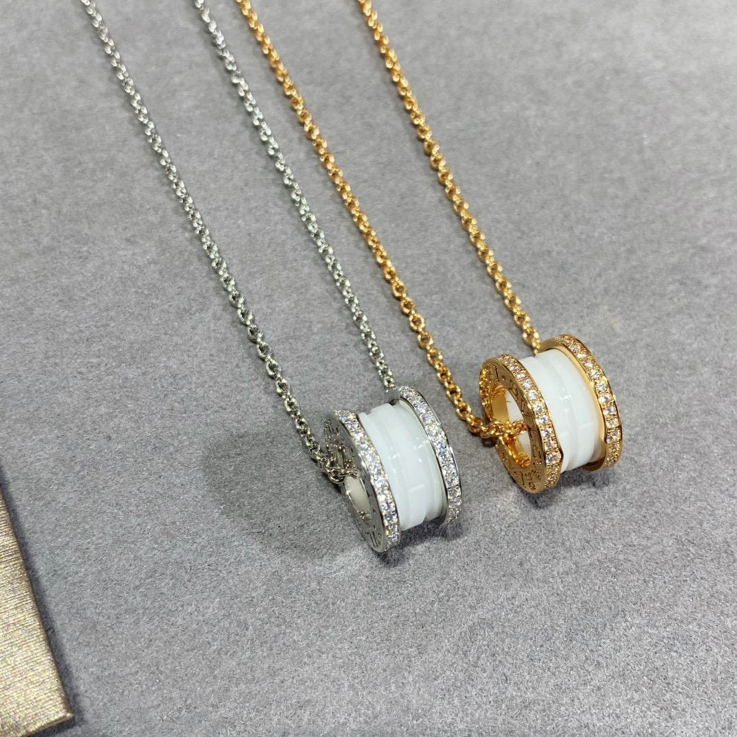 [Marin]ZERO 1 DIAMOND CERAMIC NECKLACE