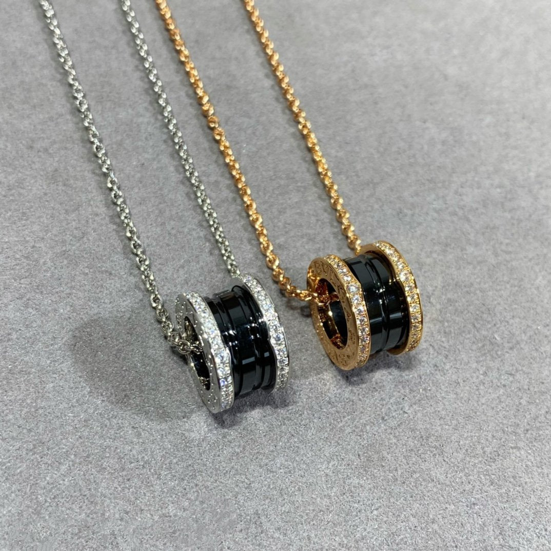 [Marin]ZERO 1 DIAMOND CERAMIC NECKLACE