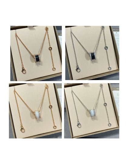 [Marin]ZERO 1 DIAMOND CERAMIC NECKLACE