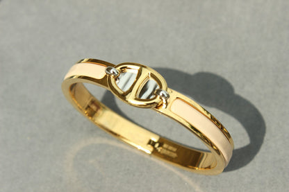[Marin-Jewelry]CLIC CHAINE GOLD BRACELET