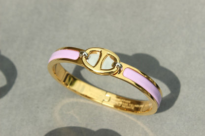 [Marin-Jewelry]CLIC CHAINE GOLD BRACELET