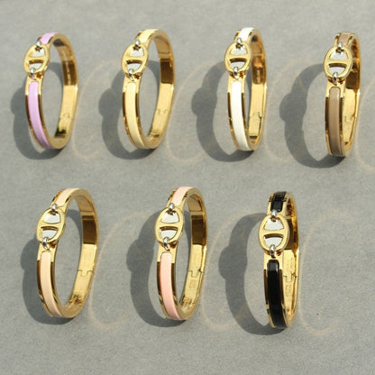 [Marin]CLIC CHAINE GOLD BRACELET