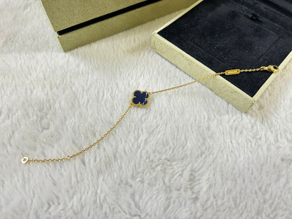 [Marin-Jewelry]CLOVER 1 MOTIF PIETERSITE BRACELET