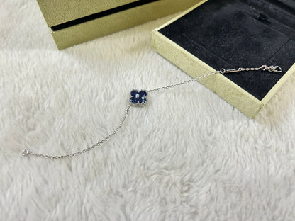 [Marin]CLOVER 1 MOTIF PIETERSITE BRACELET