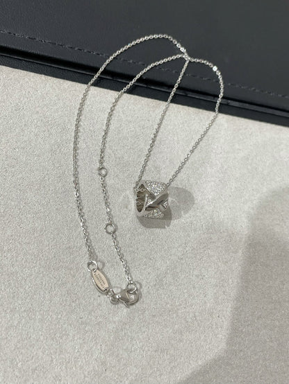 [Marin-Jewelry]LIENS EVIDENCE DIAMOND PAVED NECKLACE