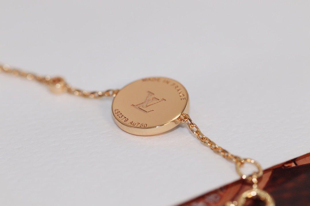 [Marin]STAR AND SUN 4 MOTIF PINK GOLD MALACHITE BRACELET