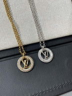 [Marin]BY NIGHT DIAMOND PAVED NECKLACE
