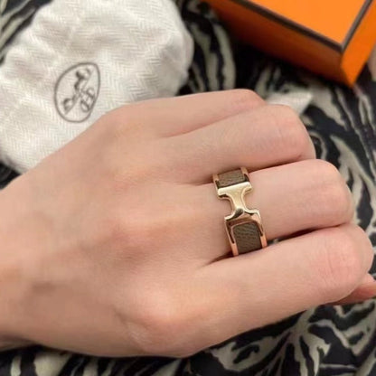 [Marin-Jewelry]OLYMPE PINK GOLD RING