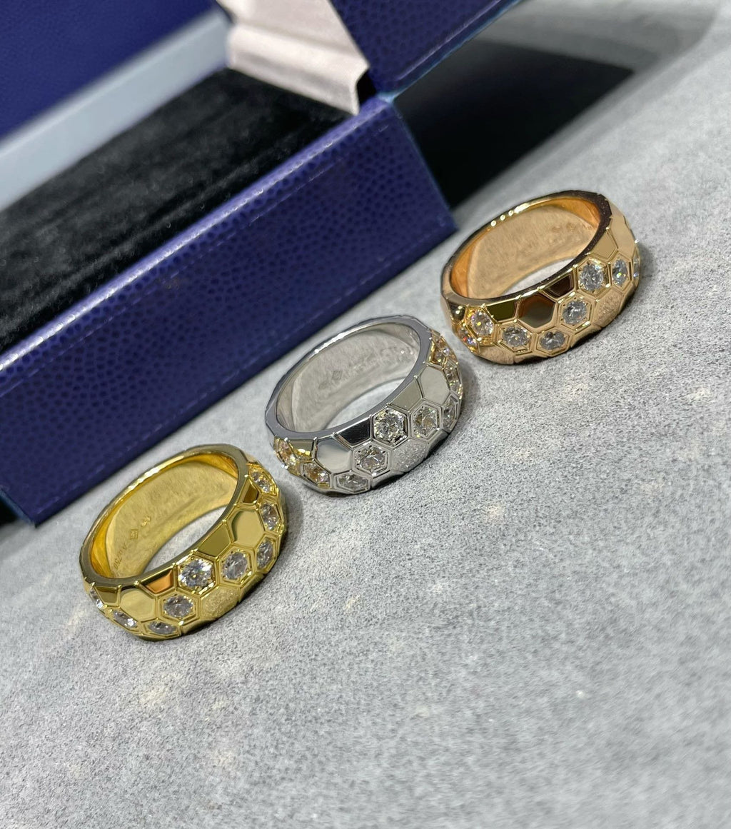 [Marin]Bague BEE LOVE DIAMOND grande taille