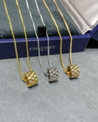 [Marin]COLLIER BEE LOVE DIAMOND PAVÉ 3 RANGS