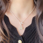 [Marin]CONSTANCE PEDANT SILVER NECKLACE
