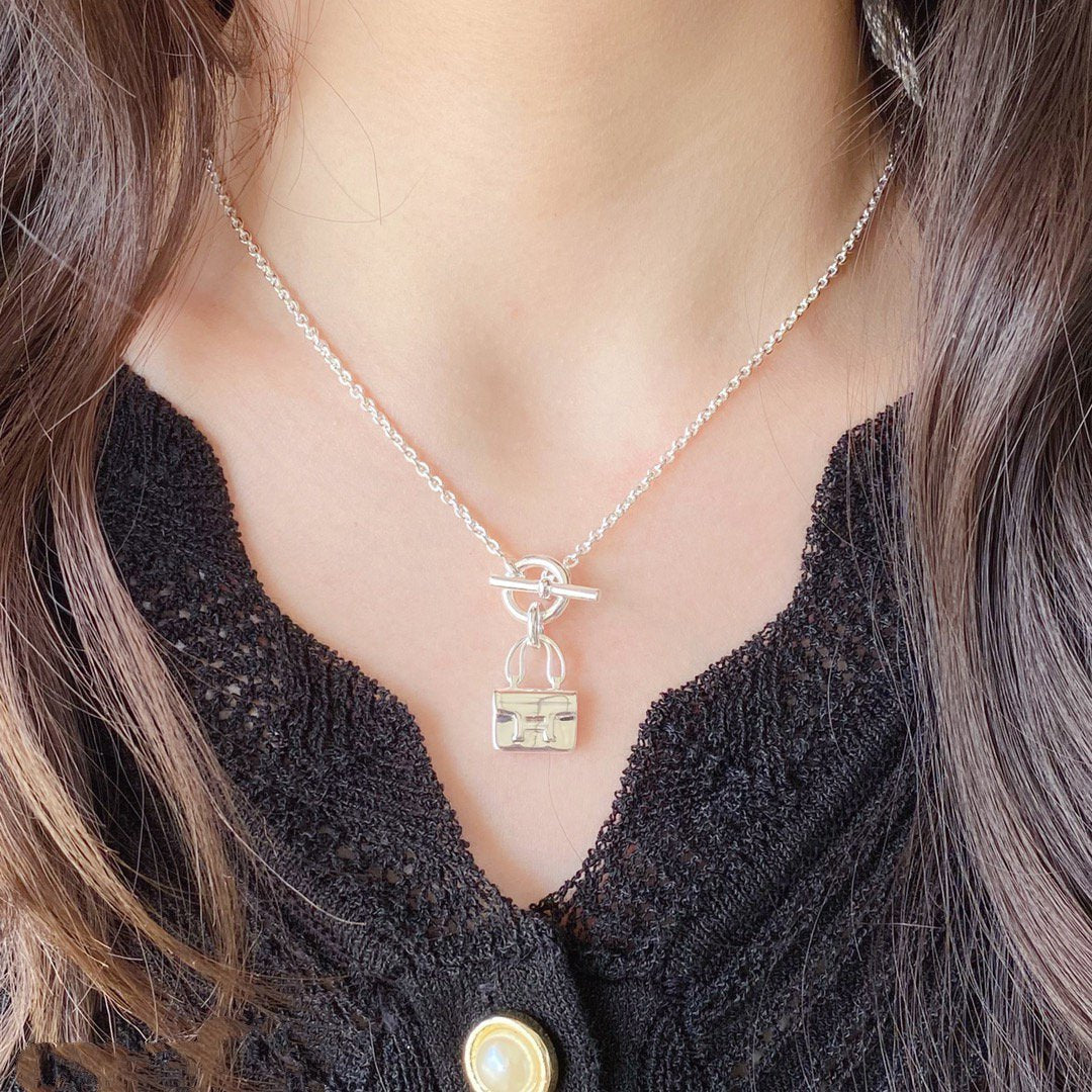 [Marin]COLLIER PENDENTIF EN ARGENT CONSTANCE