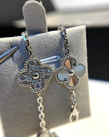 [Marin] CLOVER 5 MOTIF LASER BRACELET COLLECTION