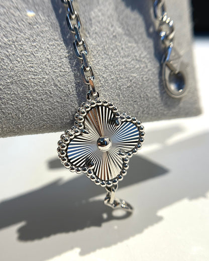 [Marin-Jewelry] CLOVER 5 MOTIF LASER BRACELET COLLECTION