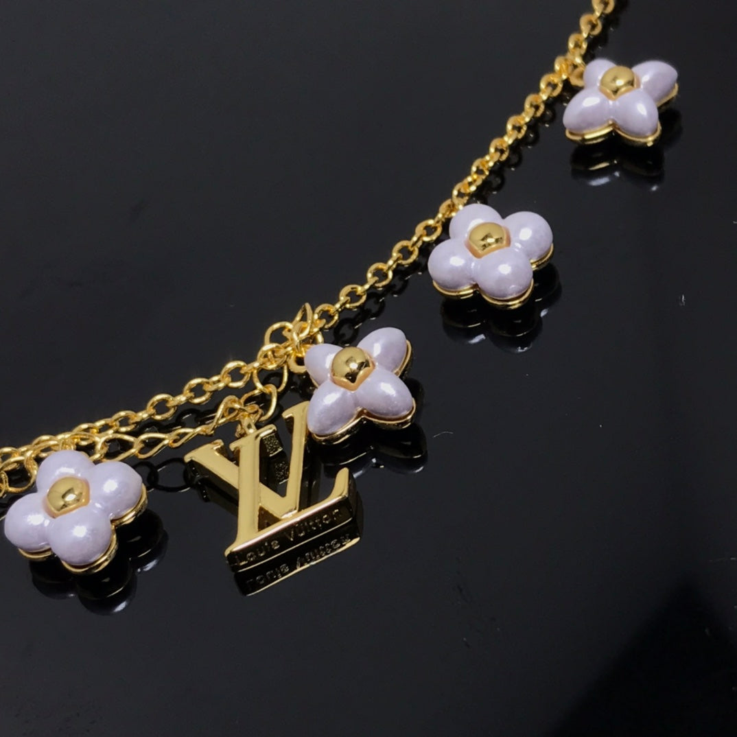 [Marin]LOGO 6 MOTIF STAR AND SUN GOLD BRACELET