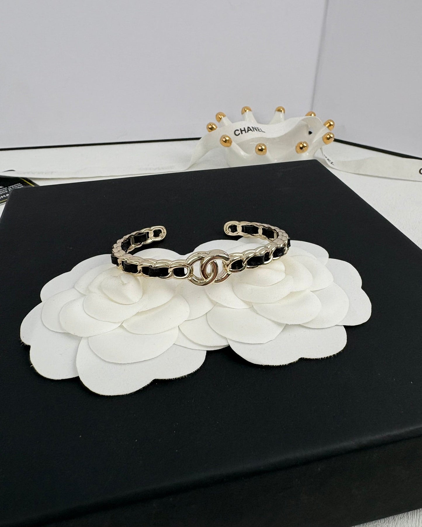 [Marin-Jewelry]Double C Open Bangle