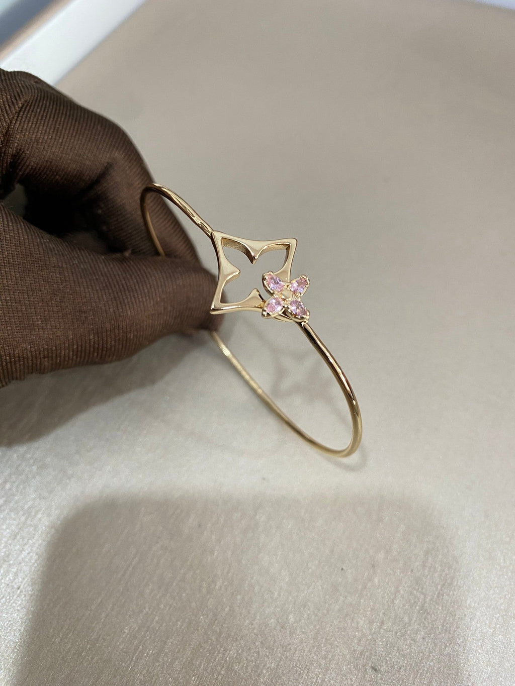[Marin]Pink Diamond Bracelet