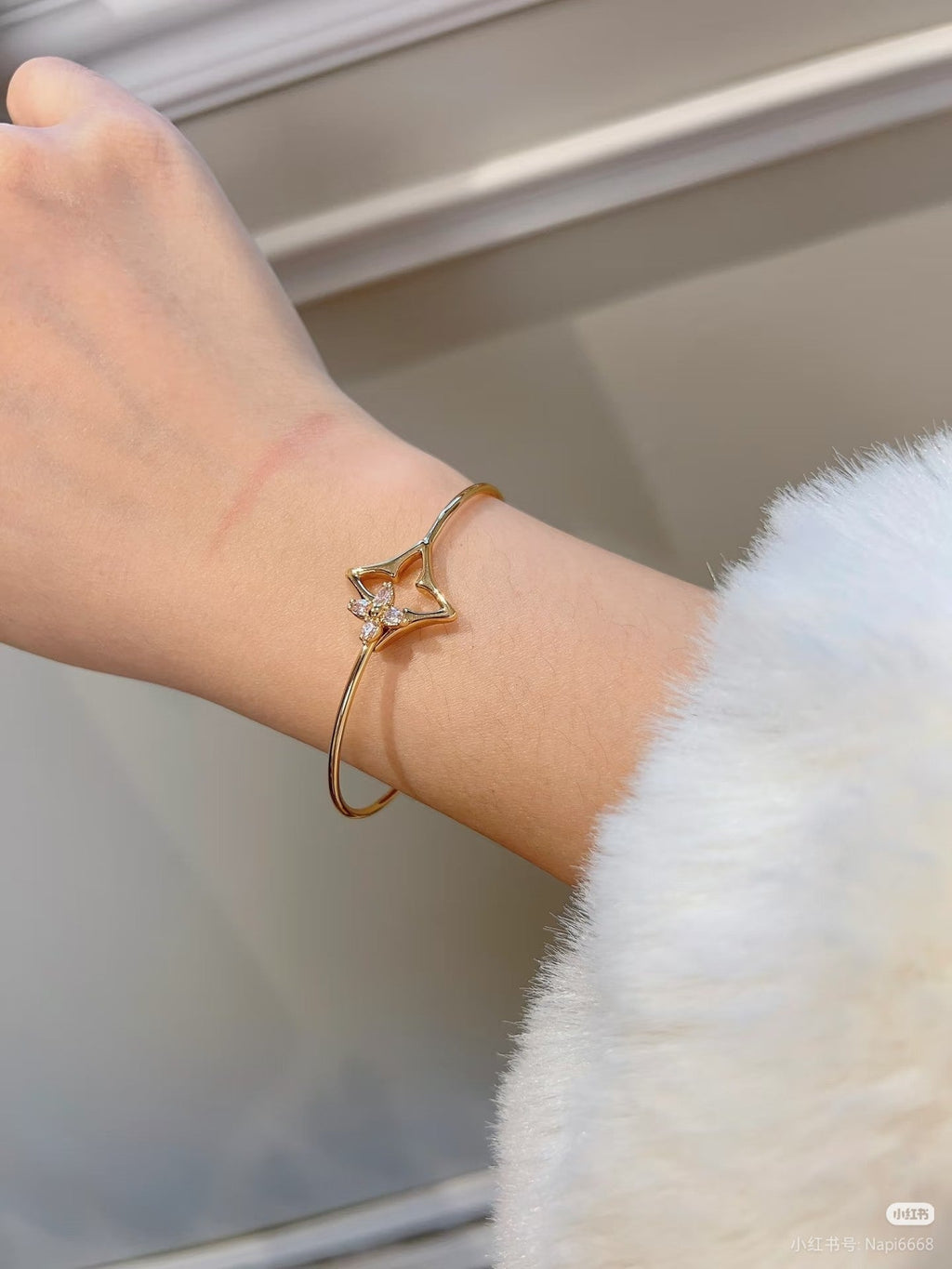 [Marin]Pink Diamond Bracelet